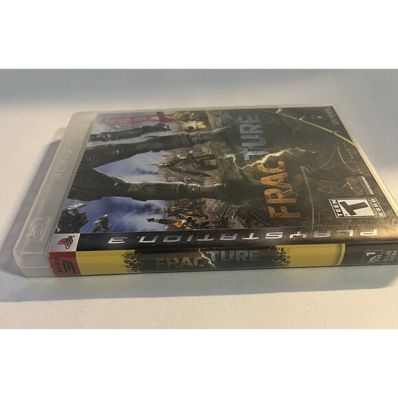 Fracture Sony PlayStation 3 2008 PS3 Lucas Arts Complete with Manual Tested - Picture 3 of 9